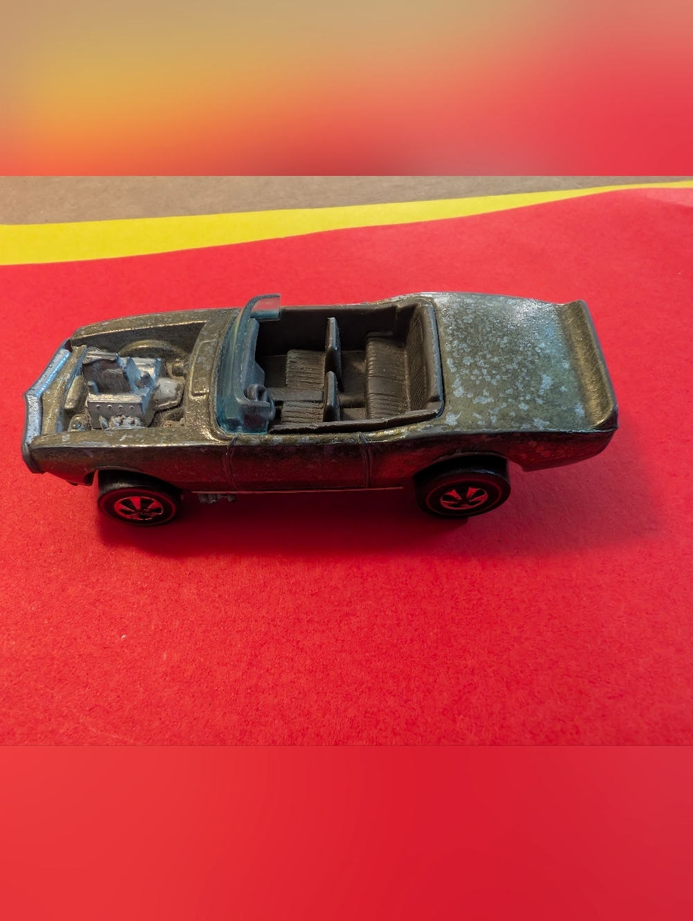Hot Wheels Original 1969 Light  My Firebird Olive/Gray Vintage Hong Kong